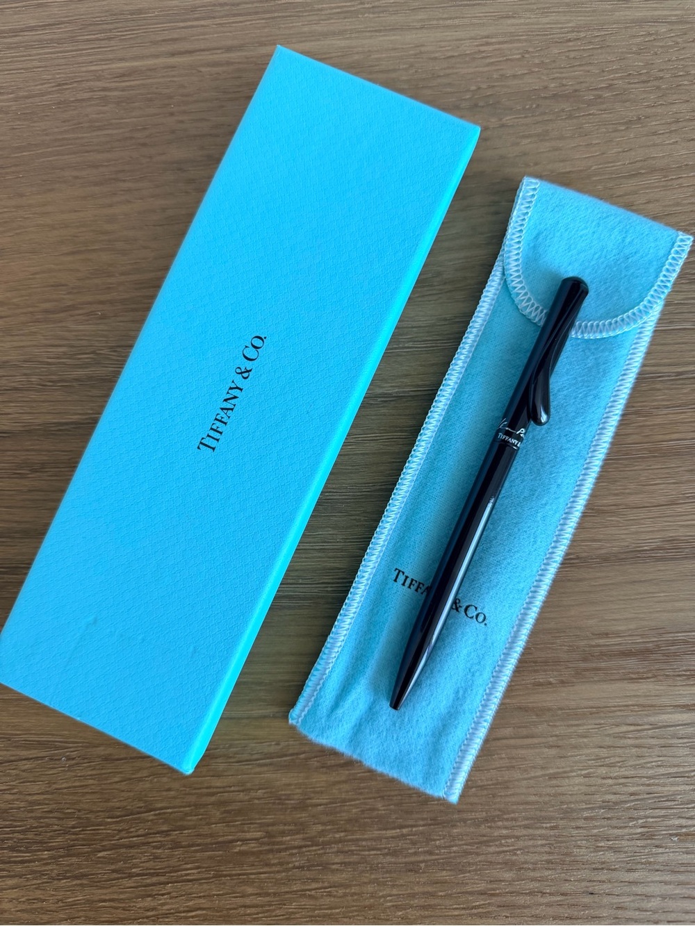 Tiffany & Co. Elsa Peretti Black Ballpoint Pen